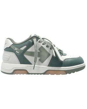 Off-White c/o Virgil Abloh Lace-Up Trainers - Green