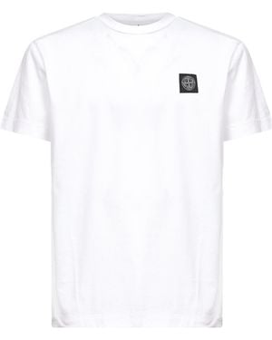 Stone Island Short-Sleeved T-Shirt - White
