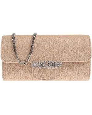 Jimmy Choo Flap Shoulder Bag - Natural