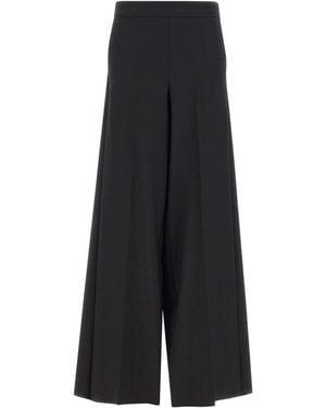 Marella Wide-Leg Skirt - Black