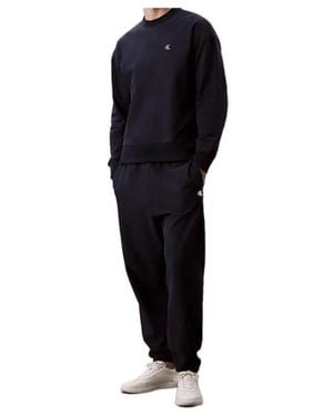 Calvin Klein Premium Fleece Sweatpants - Blue
