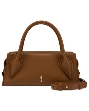 Christian Louboutin Top Handle Shoulder Bag - Brown