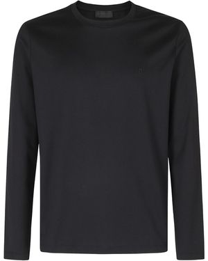 Dondup Casual Crew-Neck T-Shirt - Black