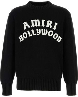Amiri Cotton Jumper - Black