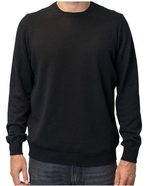 Avant Toi Long-Sleeved Jumper - Black