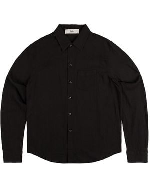 Séfr Séfr Leo Lightweight Voile Shirt - Black