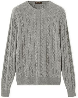 Loro Piana Cedar Crewneck - Grey