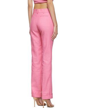 Jacquemus Button-Fastening Tailored Trousers - Pink