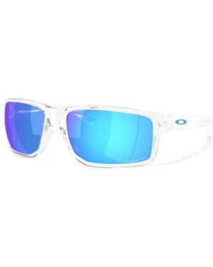 Oakley Gibston Xl Rectangular Frame Sunglasses - Blue