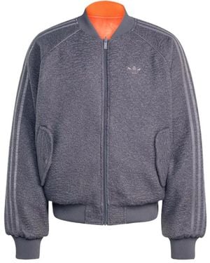 adidas Originals Reversible Superstar Bomber Jacket - Blue
