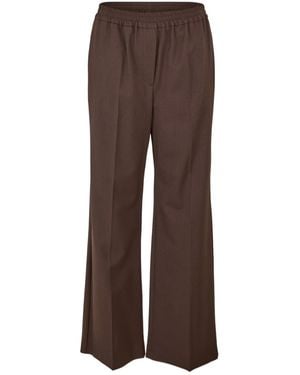 Weekend by Maxmara Petra Wide Leg Pants - Brown