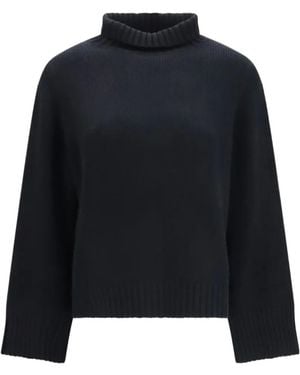 Allude Turtleneck Jumper - Blue