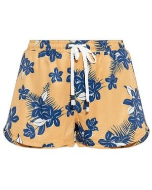 The Upside Aruba Printed Shorts - Blue