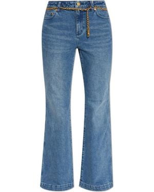MICHAEL Michael Kors Chain-Embellished Jeans - Blue