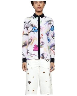 KENZO Printed Shirt - White