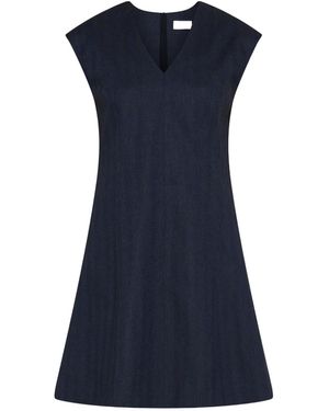 Marella Denim-Look Dress - Blue
