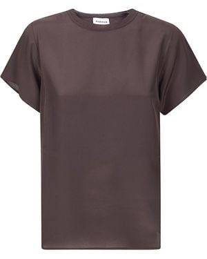 P.A.R.O.S.H. Short-Sleeved T-Shirt - Brown