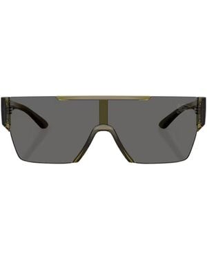 Burberry Eyewear Shield Frame Sunglasses - Gray