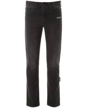 Off-White c/o Virgil Abloh Slim jeans for Men | Online Sale Off-White c/o Virgil Abloh Slim jeans for Men | Online Sale