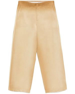JW Anderson Jw Anderson Ombré-Effect Wide Leg Trousers - Natural