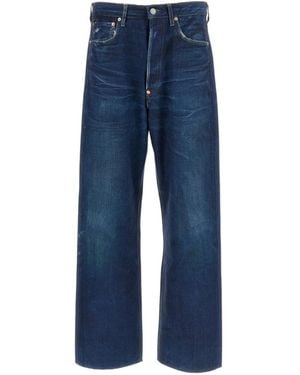 Junya Watanabe Wide Leg Denim Jeans - Blue