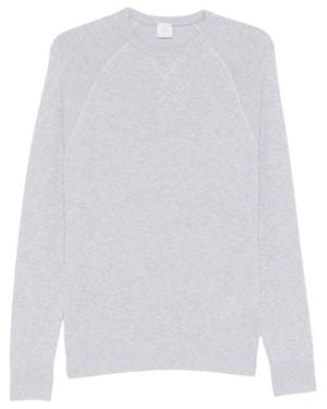 Eleventy Round Neck Jumper - White