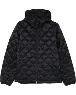 Aspesi Hooded Quilted Jacket - Black