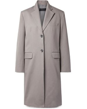 Nili Lotan Glenn Button-Down Coat - Grey