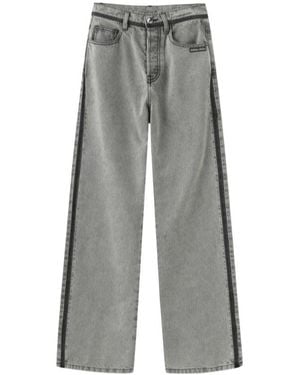 Marissa Chiara Belt Loop Jeans - Gray