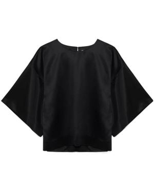 Jonathan Simkhai Satin Blouse - Black