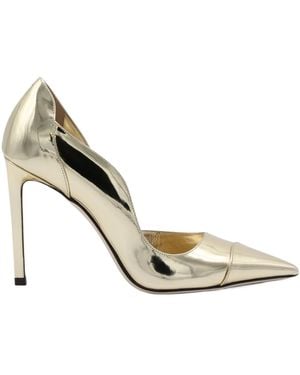 Jimmy Choo Brigitte 100 Court Shoes - Metallic