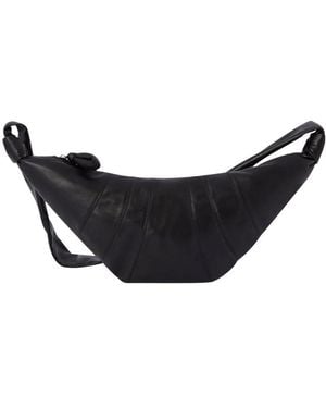 Lemaire Croissant Medium Shoulder Bag - Black