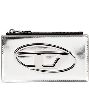 DIESEL 1Dr Zipped Card Holder - White