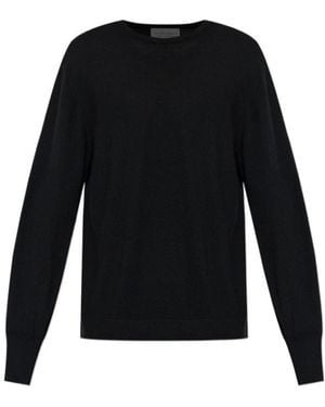 Officine Generale Nina Crewneck Long-Sleeve Jumper - Black