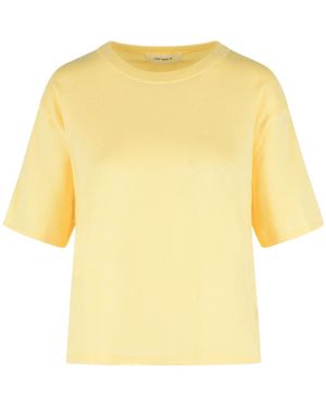 Lisa Yang Crew Neck T-Shirt - Yellow