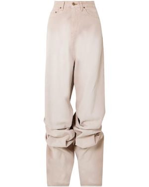 Y. Project Wide Leg Jeans - Natural