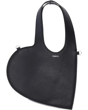 Coperni Mini Heart Tote Bag - Black