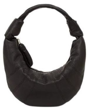 Lemaire Mini Fortune Croissant Tote Bag - Black