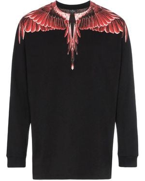 Marcelo Burlon Printed Jumper - Black