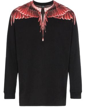 Marcelo Burlon Printed Jumper - Black