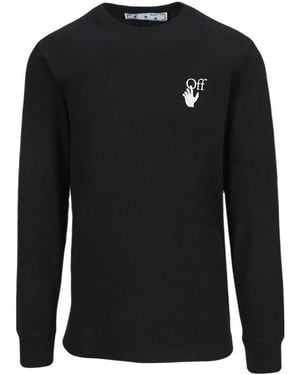 Off-White c/o Virgil Abloh Caravaggio Painting Long-Sleeve T-Shirt - Black
