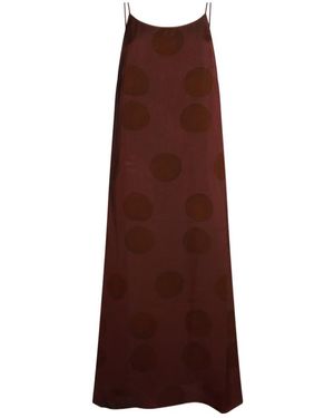 Uma Wang Sleeveless Dress - Brown