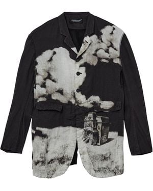 Undercover Long Sleeve Casual Jacket - Black