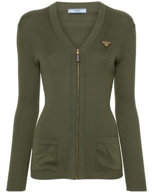 即購入OK PRADA FW2017 Ribbed Cardigan