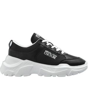 Versace Jeans Couture Couture Chunky Logo Trainers - Black