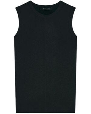 Phoebe Philo Round-Neck Sleeveless Vest - Black