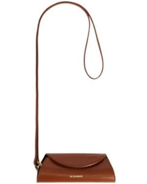 Jil Sander Cannolo Key Ring - White