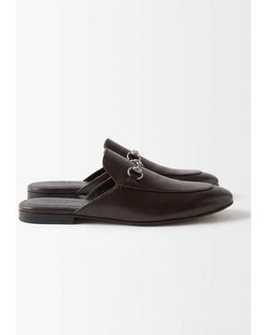 Gucci Mule With Horsebit - Brown