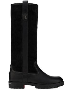 Christian Louboutin Slouch Boots - Black