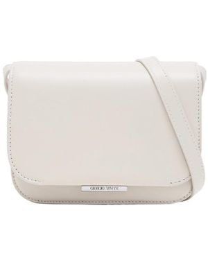 Giorgio Armani Shoulder Bag - White